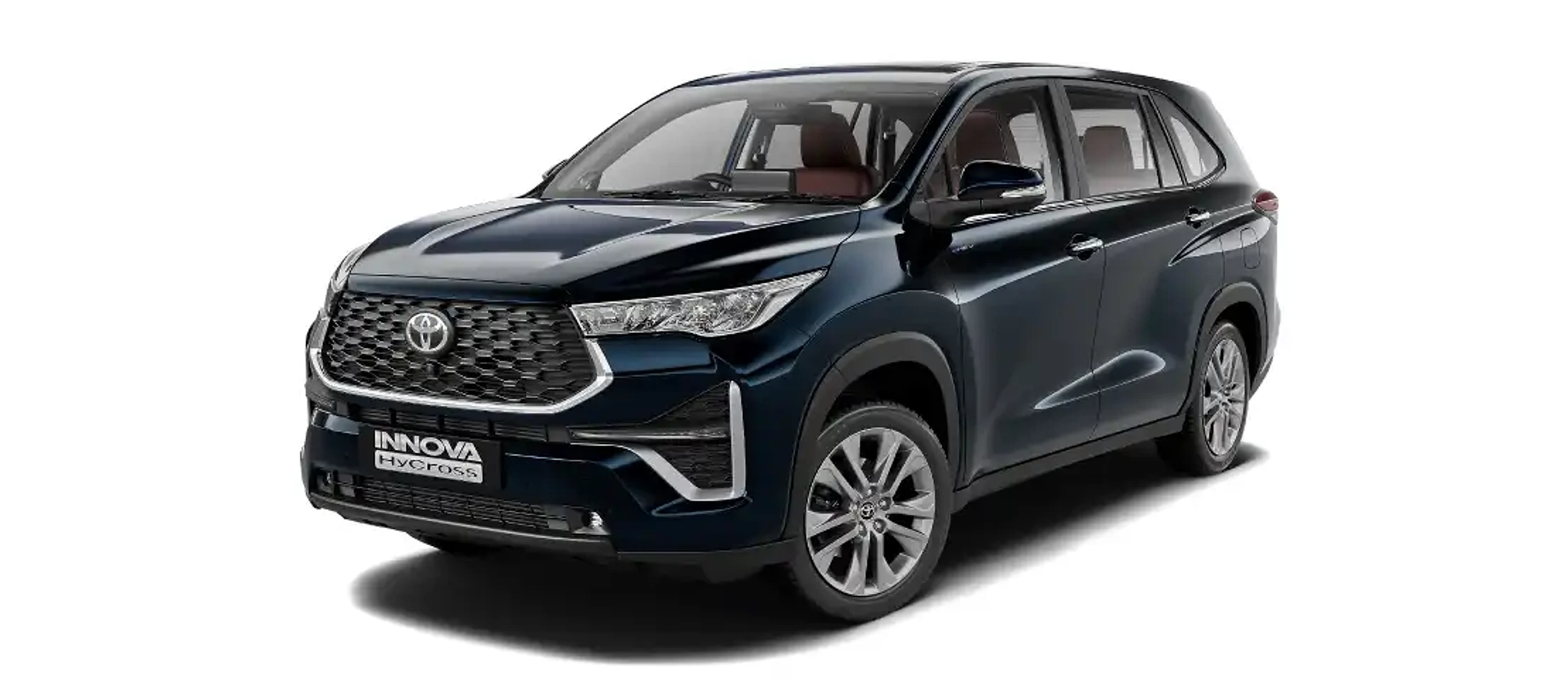 Toyota Innova Hycross in Blackish Ageha Glass Flake