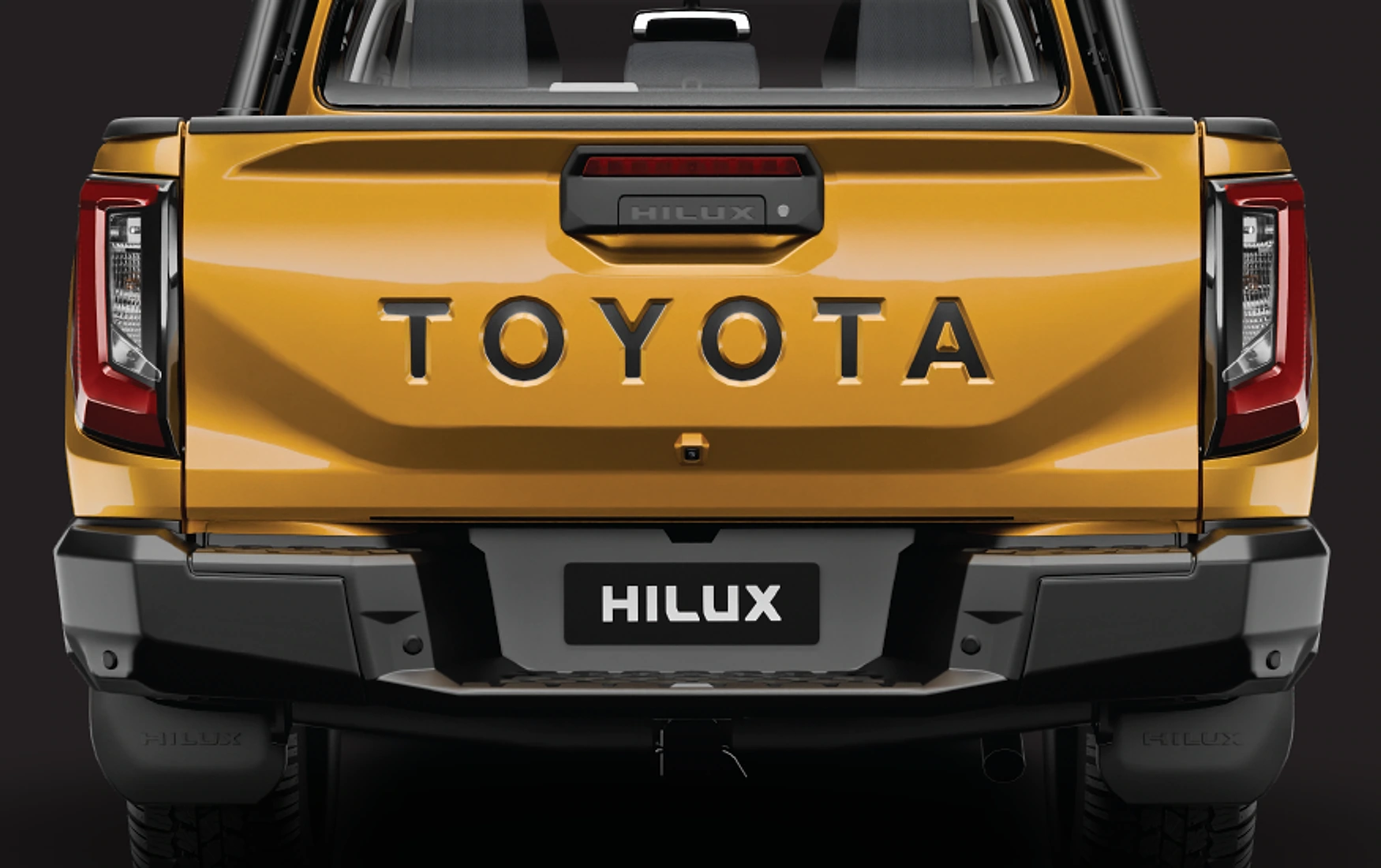 Toyota Hilux exterior: Commanding Rear Presence