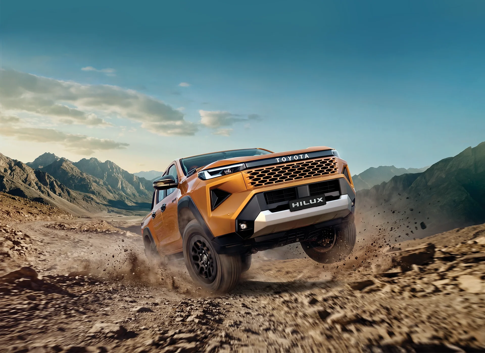 Toyota Hilux — 4x4 performance on rough terrain